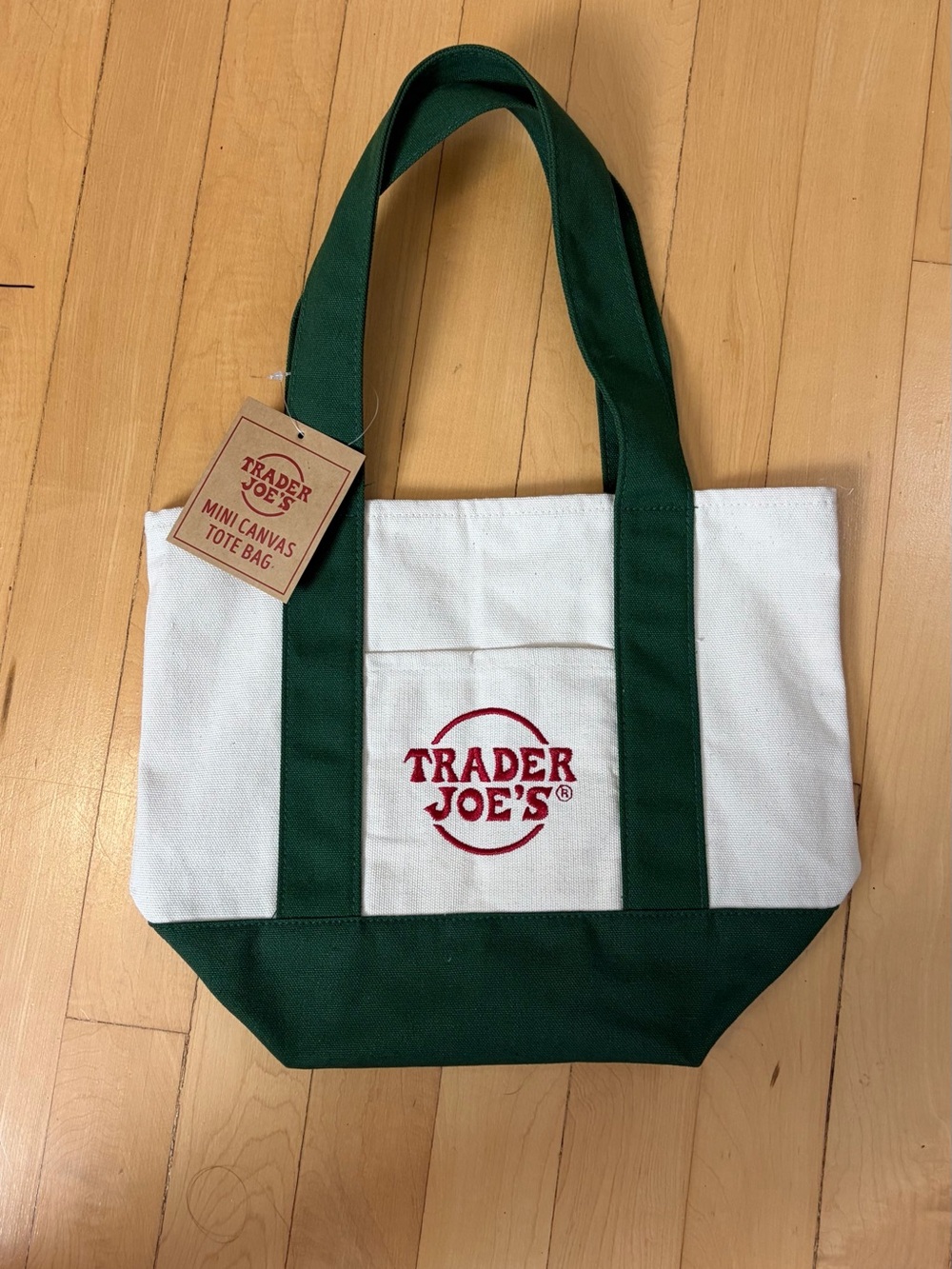 Trader Joe’s Mini Canvas Tote Bag